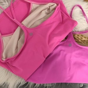 Set of 2 Lululemon Y Power Tops Size 6
